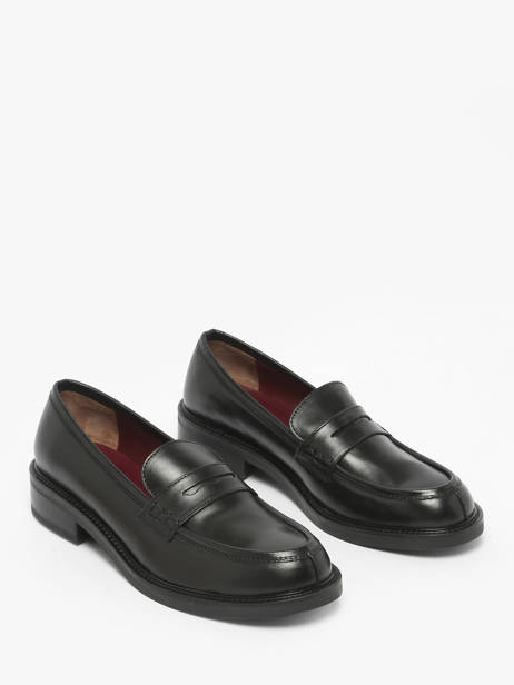 Slippers In Leather Aliwell Black women A3226 other view 1