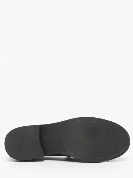 Slippers In Leather Aliwell Black women A3226 other view 4