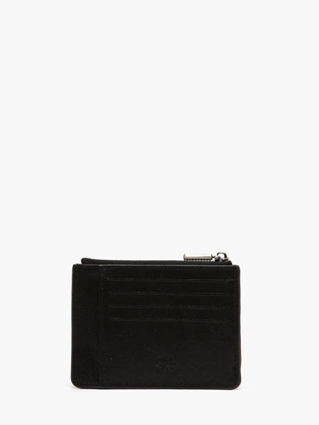 Card Holder Leather Mila louise Black vintage 3570XC other view 2