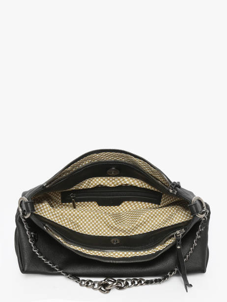 Crossbody Bag Vintage Leather Mila louise Black vintage 3822C other view 2