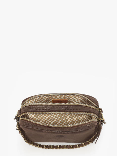 Crossbody Bag Vintage Leather Mila louise Brown vintage 23673XSX other view 2