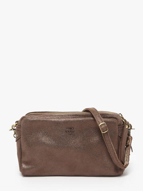 Crossbody Bag Vintage Leather Mila louise Brown vintage 23673XSX other view 3