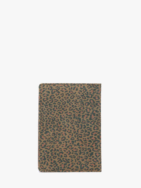 Passport Holder Mila louise Brown vintage 3868PA other view 2