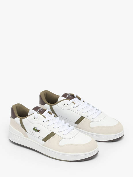 Boots In Leather Lacoste White men SMA0182 other view 1