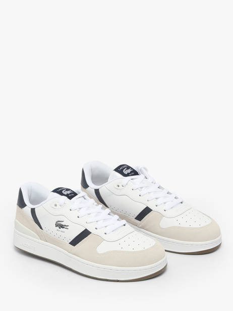 Boots In Leather Lacoste White men SMA0184 other view 1