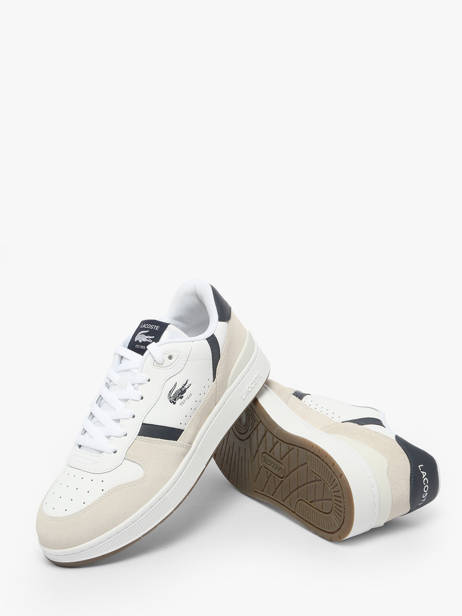 Boots In Leather Lacoste White men SMA0184 other view 2
