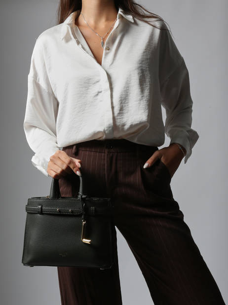 Shoulder Bag Faubourg Leather Lancel Green faubourg A13527 other view 1