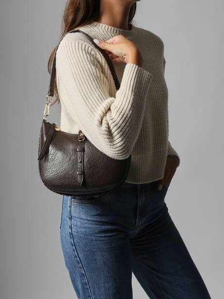 Shoulder Bag Bride Lulu castagnette Brown bride ZAYDEN other view 1