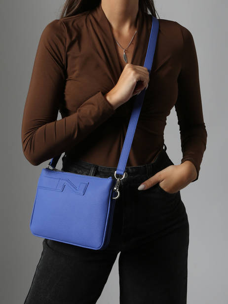 Leather Milano Crossbody Bag Nathan baume Blue n city 3 other view 1