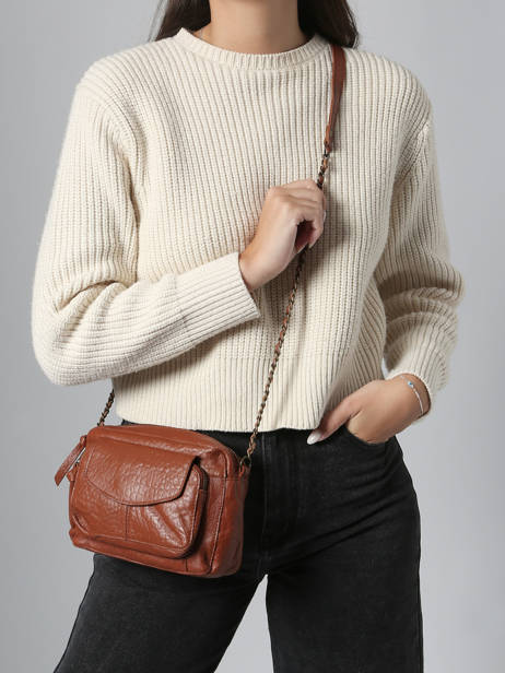 Crossbody Bag Pieces Brown naina 17063358 other view 1