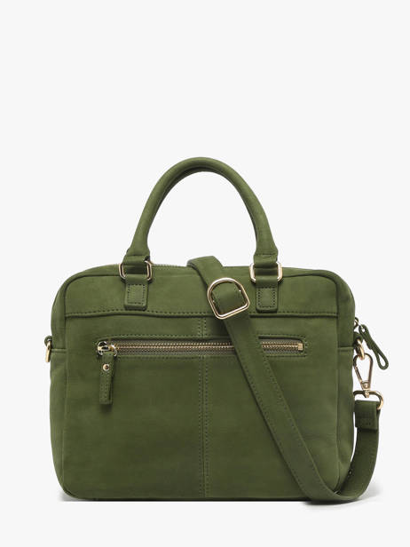 Sac Bandoulière Baby Macy Cuir Nat et nin Vert vintage BABYMACY vue secondaire 4