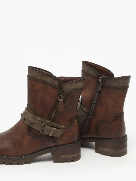 Bottines Mustang Marron women M0082002 vue secondaire 2