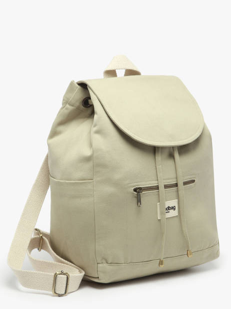 Backpack Eliot Cotton Hindbag Green best seller ELIOT other view 2