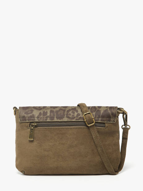 Sac Bandoulière Leopard Miniprix Vert leopard 19623 vue secondaire 2