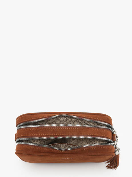 Sac Bandoulière Velvet Miniprix Marron velvet F7511 vue secondaire 1