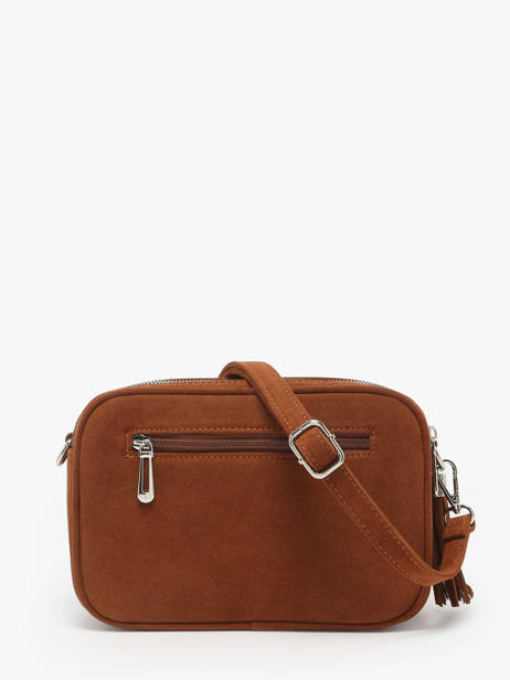 Sac Bandoulière Velvet Miniprix Marron velvet F7511 vue secondaire 2