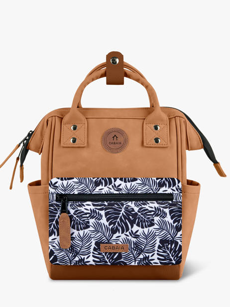 Sac à Dos 1 Compartiment Cabaia Marron adventurer XS vue secondaire 2