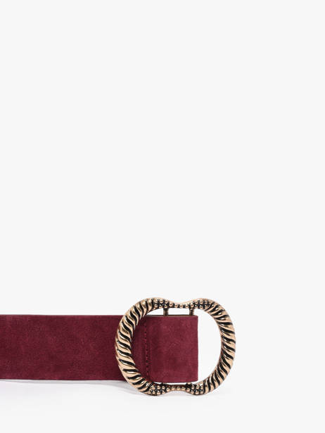 Ceinture Pieces Rouge nikka 17131109 vue secondaire 1