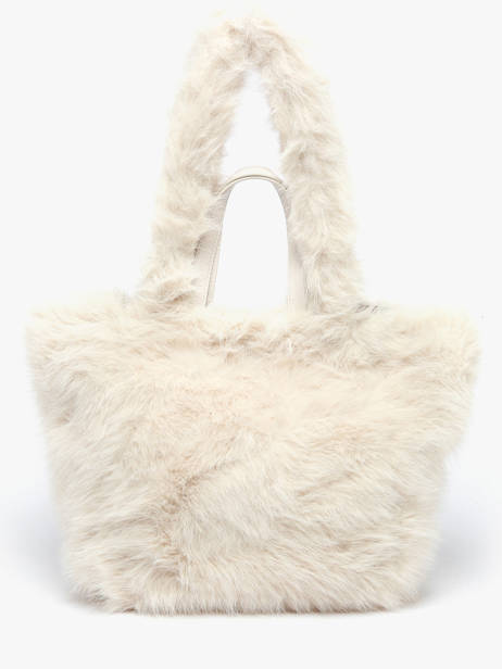 Sac Porté Main Et épaule Fur Fourrure Miniprix Beige fur A471