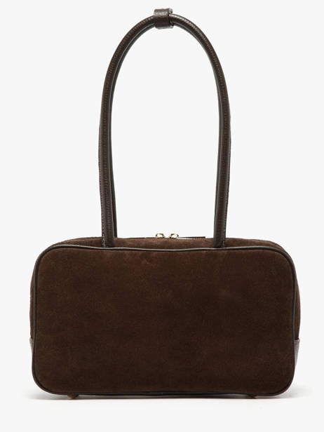 Shoulder Bag Velvet Caviar Milano Brown velvet caviar VC25093 other view 3