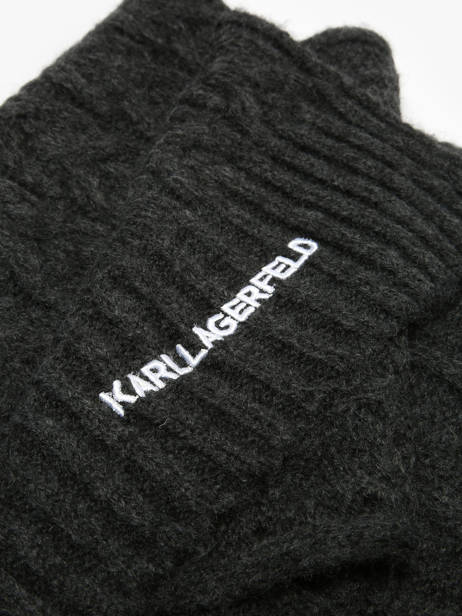 Scarf Karl lagerfeld Gray k essential A4W33029 other view 1