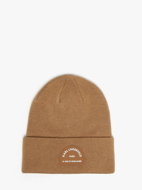 Beanie Karl lagerfeld Brown rsg A4W33107