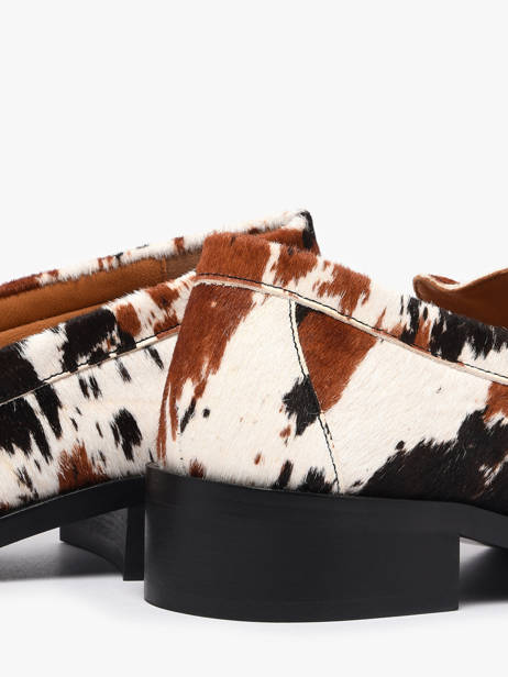 Moccasins In Leather Inuovo Multicolor women MDC071 other view 2