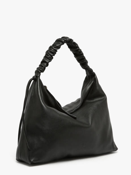 Shoulder Bag Leather Leather Biba Black leather KIB1L other view 1