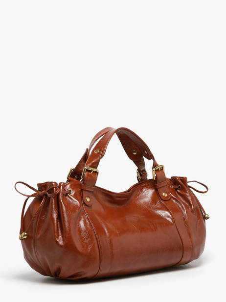 Sac Porté épaule Premium Cuir Gerard darel Marron premium DCS01419 vue secondaire 1