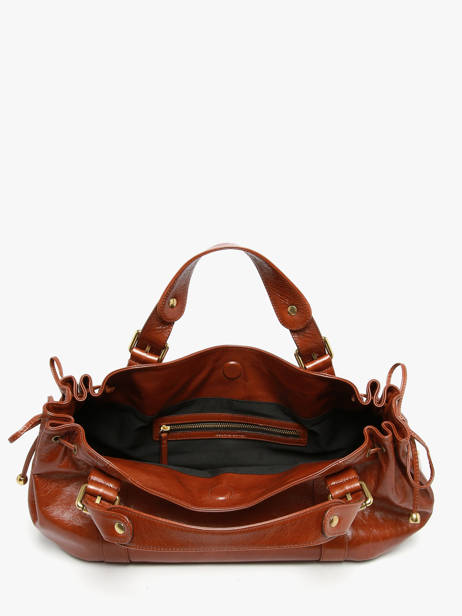 Sac Porté épaule Premium Cuir Gerard darel Marron premium DCS01419 vue secondaire 2