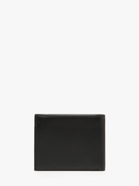 Wallet Bicolor Leather Yves renard Black bicolor 2407 other view 3
