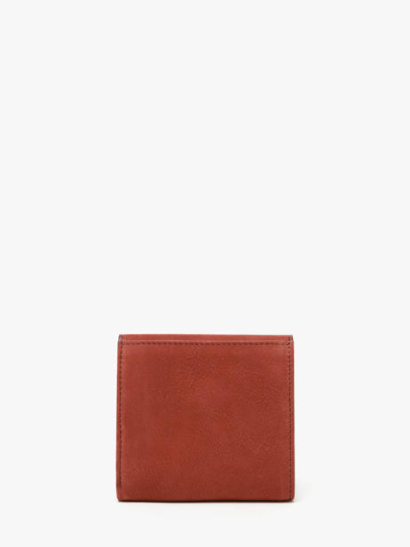 Wallet Nubuck Leather Yves renard Orange nubuck 26680 other view 3