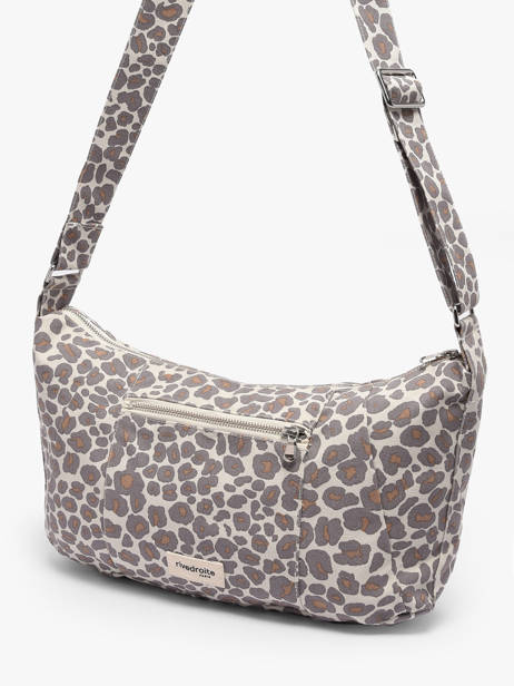 Shoulder Bag Into The Wild Cotton Rivedroite Gray into the wild MCHARINT other view 2