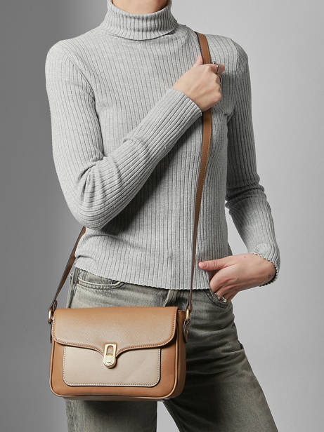 Shoulder Bag Merline Hexagona Beige merline 2520211 other view 1