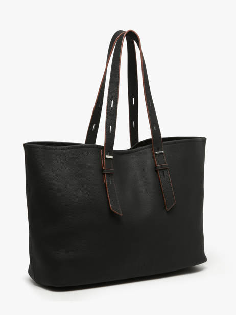 Shoulder Bag Cavalier Leather Etrier Black cavalier ECLR127M other view 2