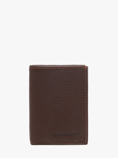 Leather Ange Wallet Arthur & aston Brown ange 799