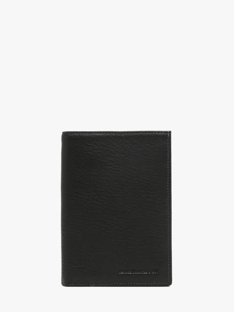 Leather Ange Wallet Arthur & aston Black ange 805