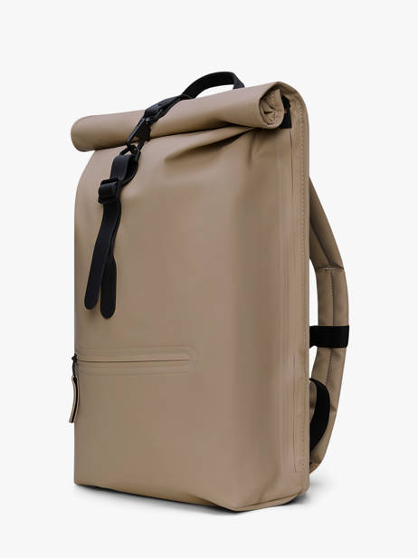 Rolltop Rucksack - 1 Compartment Backpack With 14