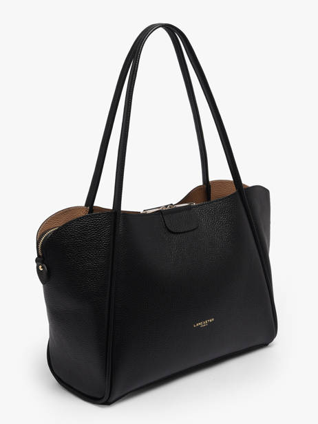 Shoulder Bag Ida Double Leather Lancaster Black ida double 86 other view 2