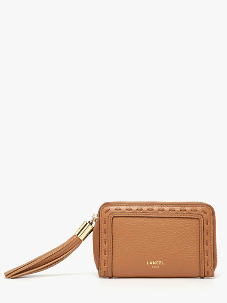 Wallet Premier Flirt Leather Lancel Brown premier flirt A14035