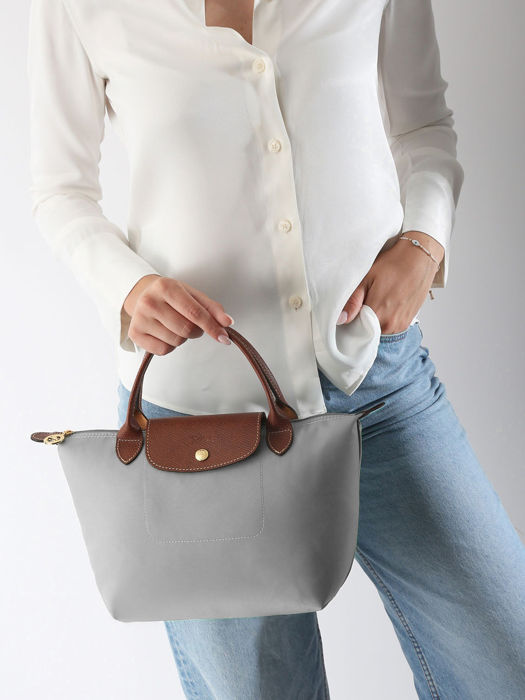Longchamp Le pliage original Handbag Gray