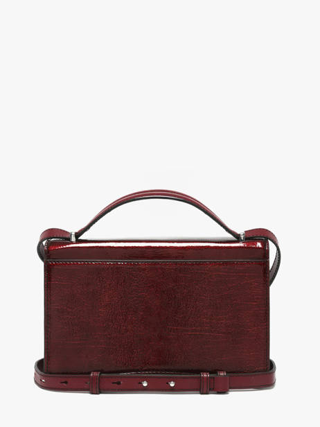 Leather Madame George Sar Crossbody Bag Paul marius Red star MGEORSTA other view 4