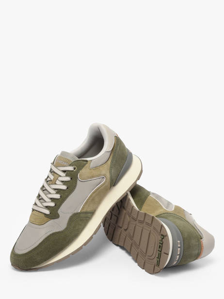 Sneakers En Cuir Hoff Vert men 12602403 vue secondaire 3