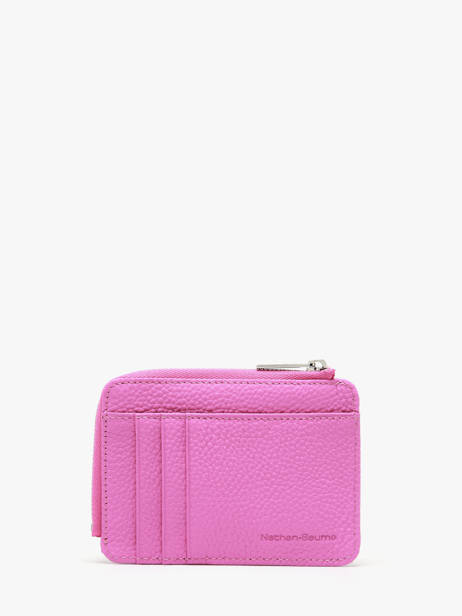 Leather Original N Coin Purse With Card Slots Nathan baume Pink original n 217N other view 2