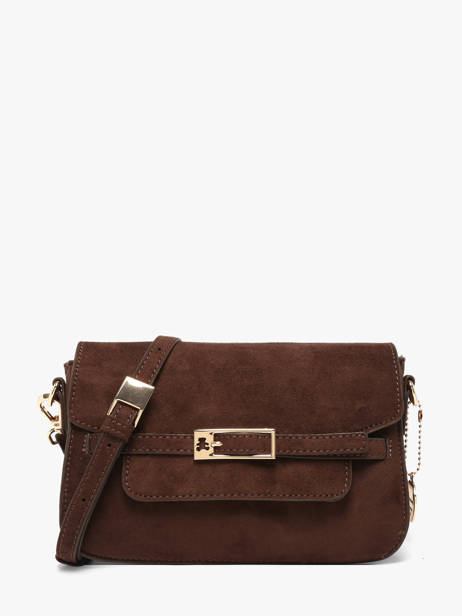 Shoulder Bag Buckle Lulu castagnette Brown buckle D