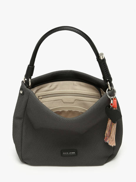 Shoulder Bag Grigri Polyurethane David jones Black grigri CM8384 other view 3