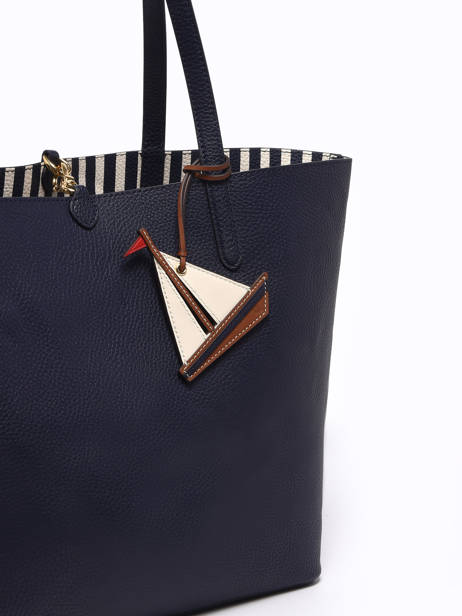 Leather Boat Bag Charm Lauren ralph lauren Beige dryden 32P09310 other view 2