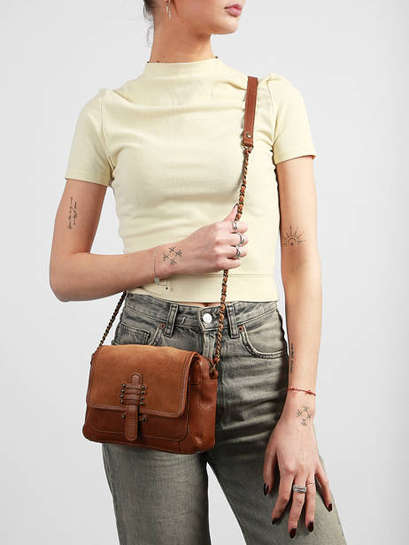 Shoulder Bag Bea Leather Pieces Brown bea 17163626 other view 1