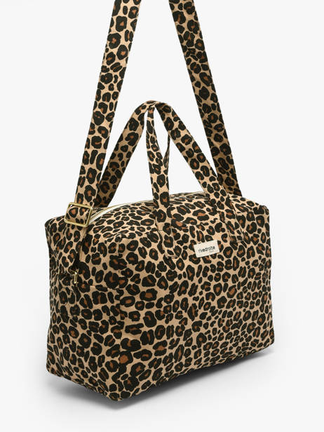 Le City Bag Sauval Forever Wild Coton Recyclé Rivedroite Marron forever wild SAUVAFOR vue secondaire 2
