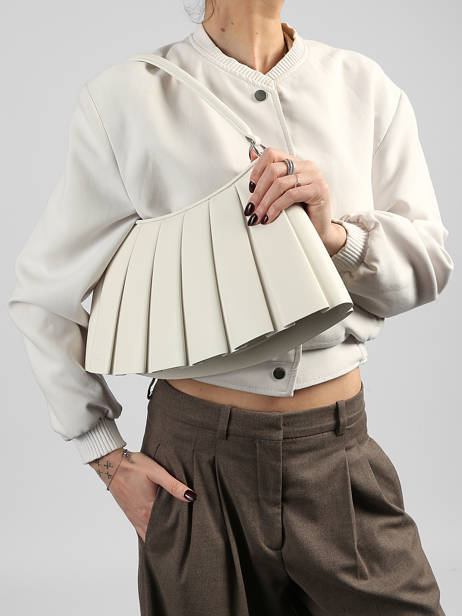 Shoulder Bag Lenglen Leather Lacoste White lenglen NU5176DP other view 1